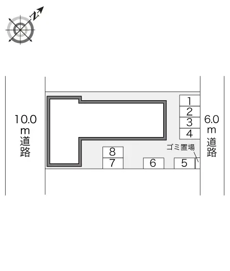 札幌市北区新琴似七条６丁目 月極駐車場